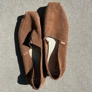 Suede toms